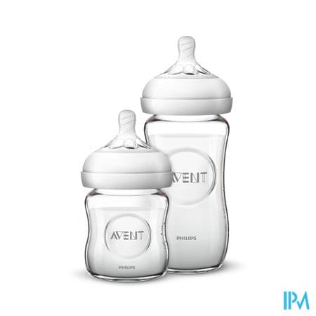 BIB AVENT NATURAL VERRE 125+240ML — Pharmacie Saint Gervais