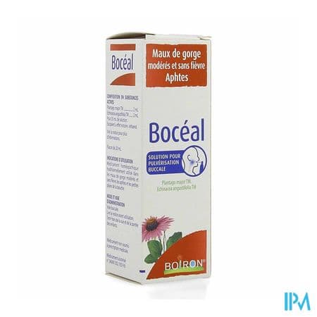 BOCEAL MAUX GORGE FL PULV+EMB 20ML — Pharmacie des Vergnes Clermont-Ferrand