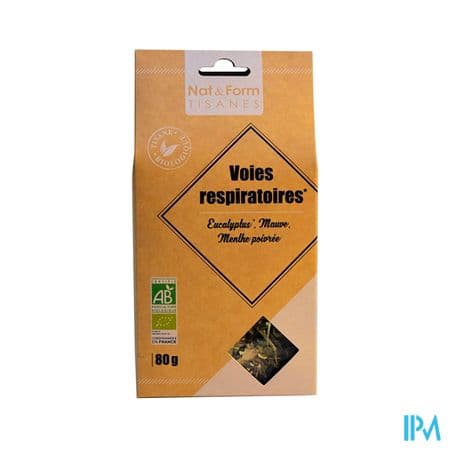 Nat Et Form Tisane Voie Respiratoire Bio 80g