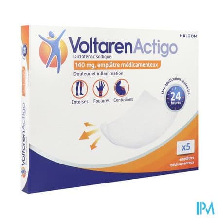 VOLTARENACTIGO 140MG EMPLATRE 5