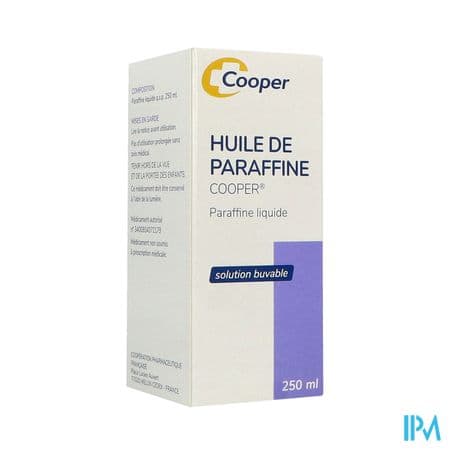 PARAFFINE HUILE COOPER 250ML — Pharmacie Erlon