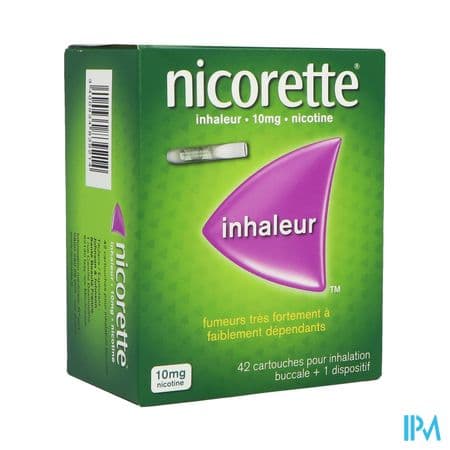 NICORETTE 10MG CART INH 42