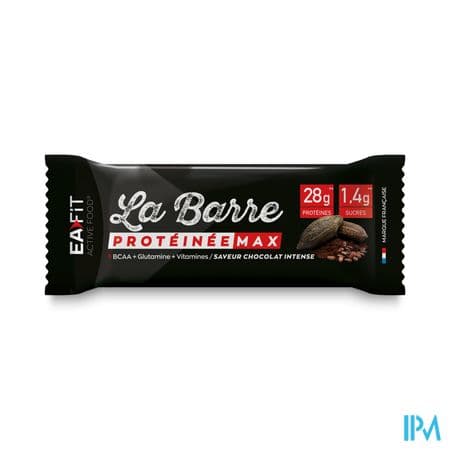 Eafit La Barre Proteinee Max Chocolat Intense 60g — Pharmacie du Soleil Elsie Santé