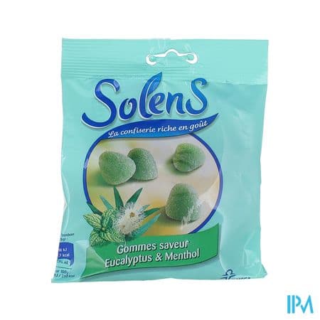 SOLENS GOMME MENTH/EUCAL SACH 110G