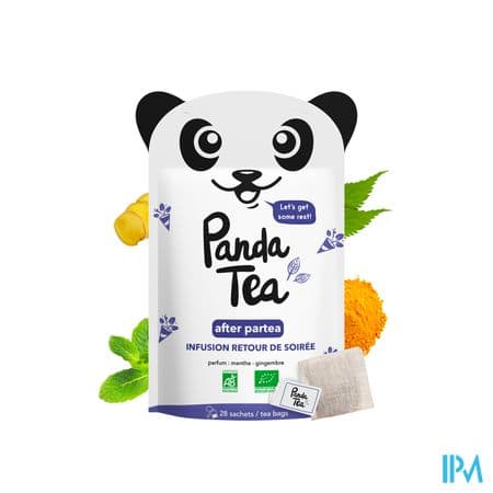 Panda Tea Afterpartea Retour De Soiree Bio Infusette 28 — Pharmacie Bourg Achard