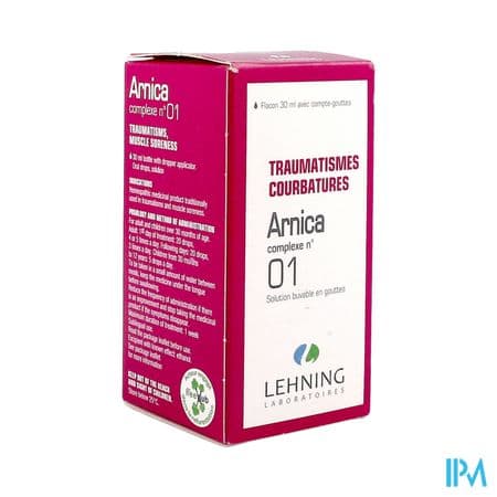LEHNING COMPLEXE 1 ARNICA 30ML — Pharmacie de Paris By Nexum