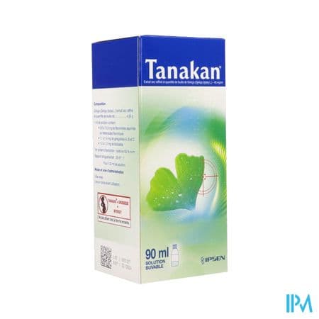TANAKAN 40MG/ML SOL BUV 90ML