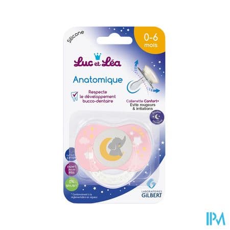 SUCET LUC NUIT ANA ELEPH ROSE 0-6M