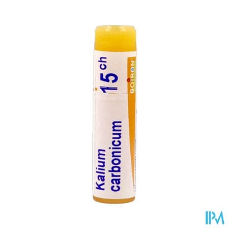 Boiron Kalium Carb. 15ch Globules 1g — Pharmacie Pharmavance Paris 10