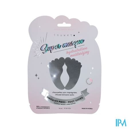Inuwet Masque Chaussettes Hydratation Pieds — Pharmacie du Mont Alban