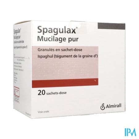 Spagulax Mucilage Pur Granules Sachet 20