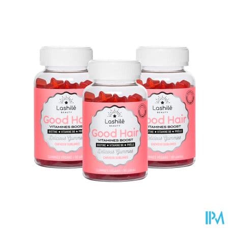 LASHILE.B GOOD HAIR AV/S GUMM 60X3