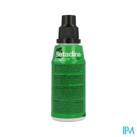 Betadine 10% Solution Pour Bain De Bouche 125ml