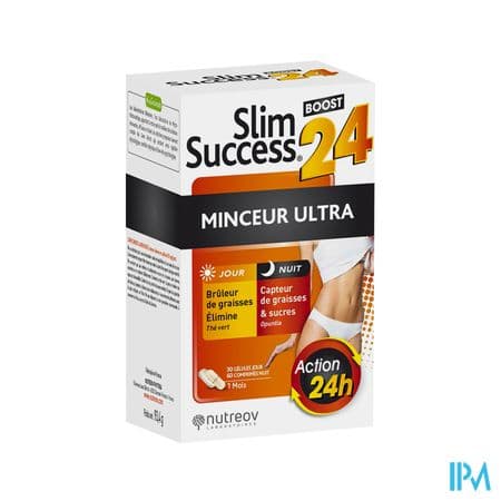 Nutreov Slim Success Boost24 Gelule 30 Jour + Comprime 60 Nuit — Pharmacie du Grand Vitrolles