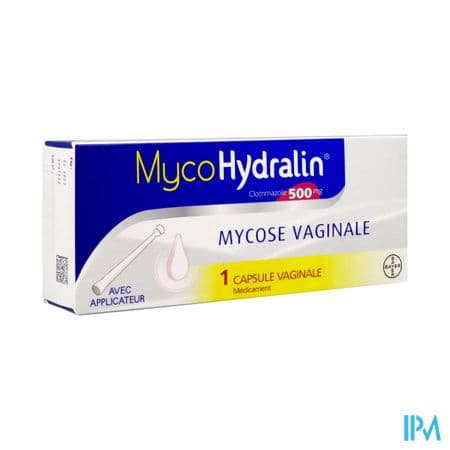 MYCOHYDRALIN 500MG CAPS VAG + APP