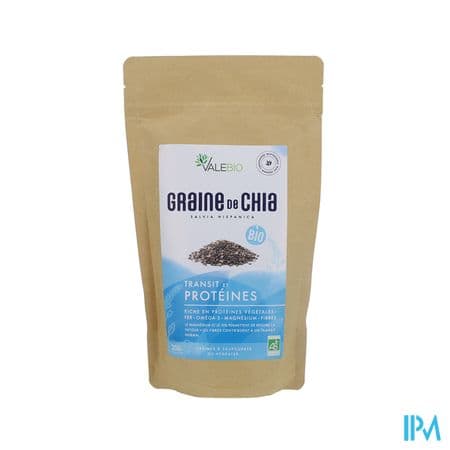 VALEBIO GRAINE DE CHIA BIO 200G — Pharmacie Du Centre Apothical