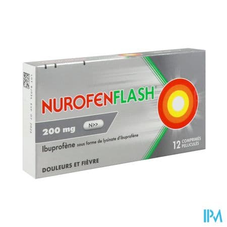 Nuroflash 200mg Comprime 12
