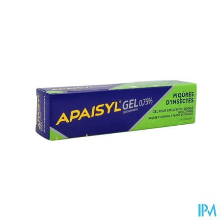Apaisyl 0.75% Gel Pour Application Locale 30g