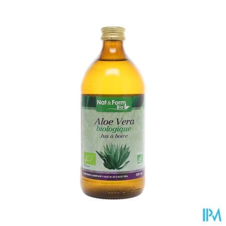 Nat Et Form Aloe Vera Silice Organique Pur Jus Bio 500ml