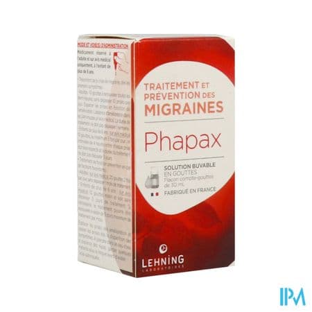 Phapax Solution Buvable En Gouttes 30ml
