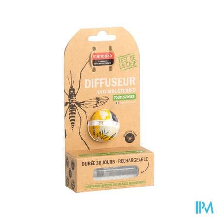 MANOUKA DIFFUSEUR BOULE A/MOUSTIQ