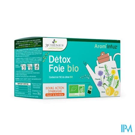 3 CHENES TIS BIO DETOX FOIE SACH20