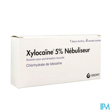 Xylocaine 5% Nebuliseur Solution Pour Pulverisation Buccale 20g — Pharmacie Chartreuse