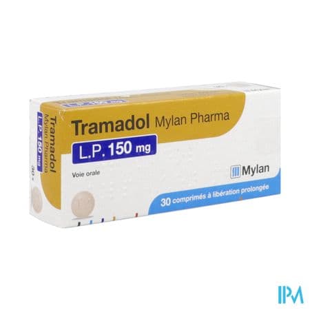 TRAMADOL LP 150MG VIATRIS CPR 30X1 — Pharmacie du Soleil Elsie Santé
