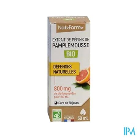 NAT&FORM BIO EXT PAMPLEM800MG 50ML