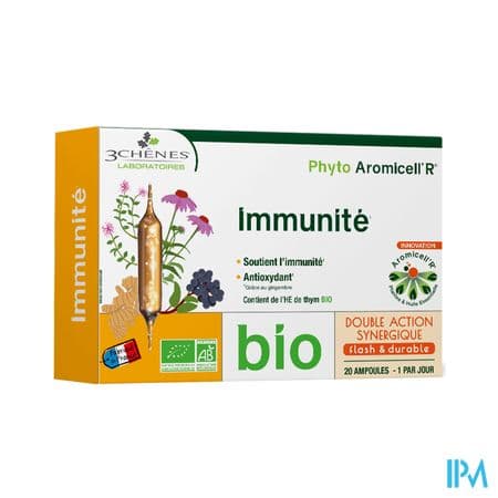 3 CHENES PHYTOAROMICEL IMMUN AMP20 — Pharmacie du Bien Etre
