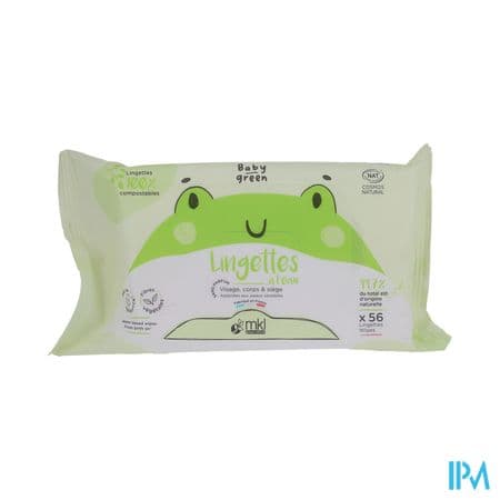 MKL BABY GREEN LINGETTE X56