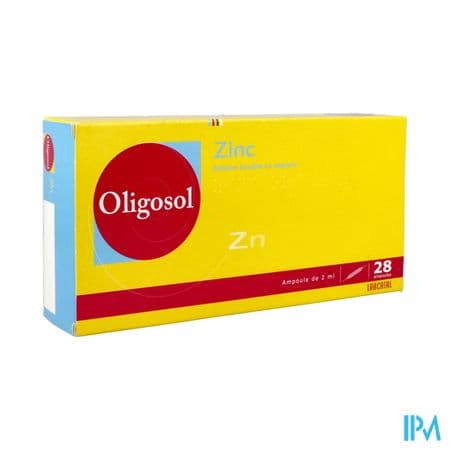 OLIGOSOL ZINC AMP 2ML 28 — Pharmacie plaisance