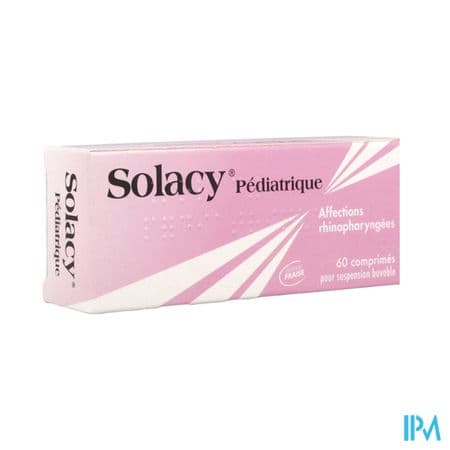 Solacy Pediatrique Comprime Pour Suspension Buvable 60 — Pharmacie Lafayette de Roubaix