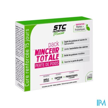 STC PACK MINCEUR TOTAL CURE 15J