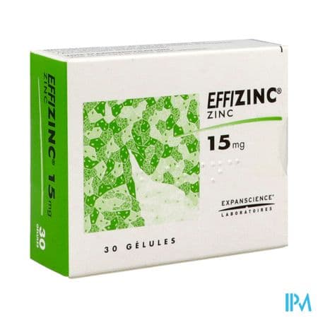 EFFIZINC 15MG GELULE 30 — PHARMACIE DE LA GARE Nancy