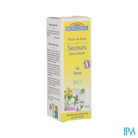 BIOFLORAL FLEUR BACH SECOURS SPRAY