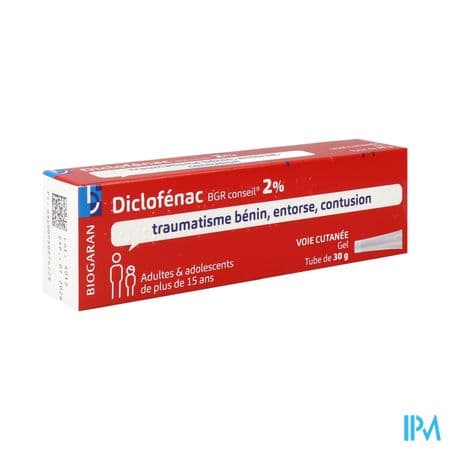 Diclofenac Bgr Conseil 2% Gel 30g