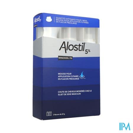 ALOSTIL 5% MOUSSE CUTANEE FL 60G 3