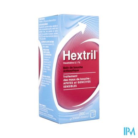 Hextril 0.1% Bain De Bouche 200ml