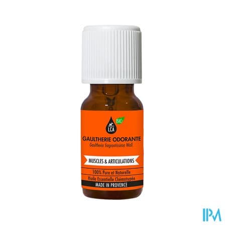 Lca Huile Essentielle De Gaultherie Odorante Bio 10ml