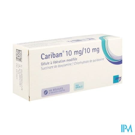 Cariban 10mg/10mg Gelule Liberation Modifiee 48 — Pharmacie du Centre Gennevilliers