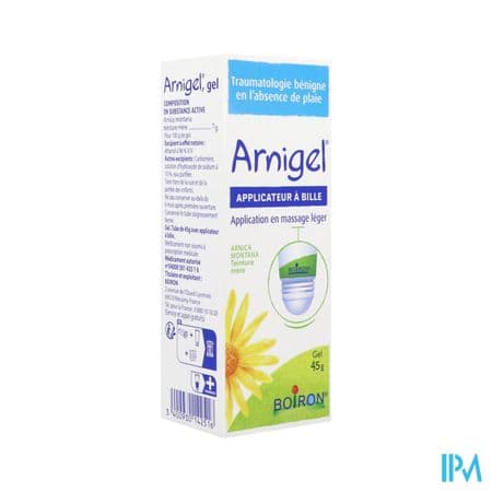 Arnigel Gel Tube Avec Applicateur Bille 45g — Pharmacie du Maillon