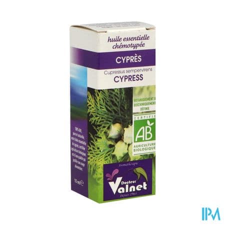 Valnet Huile Essentielle Cypres Bio 10ml — Pharmavance Auteuil