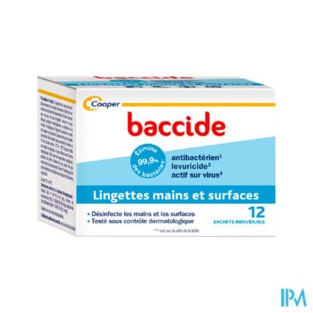 BACCIDE LINGETTE INDIV SACH 12