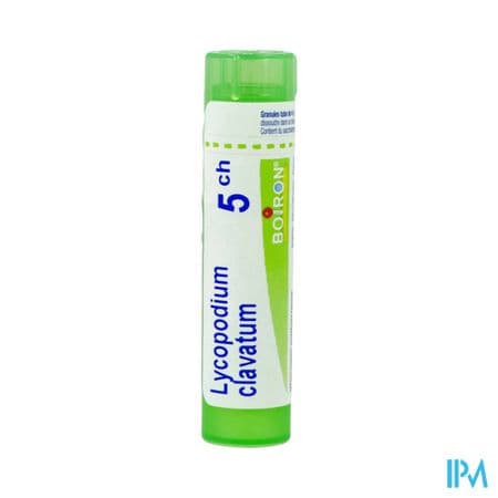 Boiron Lycopodium Clav. 5ch Granules 4g — Pharmacie Européenne 24/24 de la place de clichy