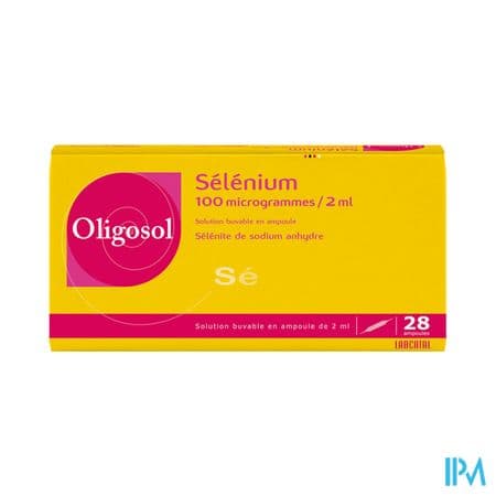 OLIGOSOL SELENIUM AMP 2ML 28 — Pharmacie Monge