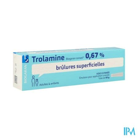 Trolamine Biogaran Conseil 0.67% Emulsion Pour Application Cutanee 93g