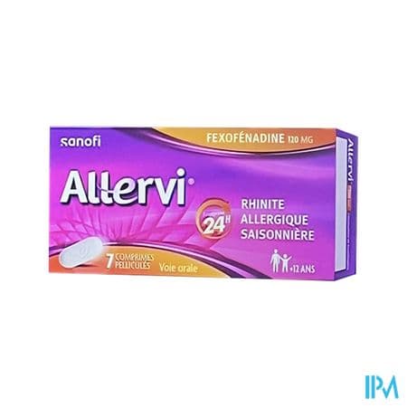 Allervi 120mg Comprime Pellicule 7