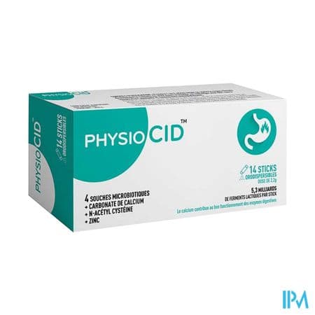 Physiocid Rgo Poudre Stick 14