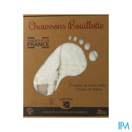 Pelucho Chaussons Bouillotte